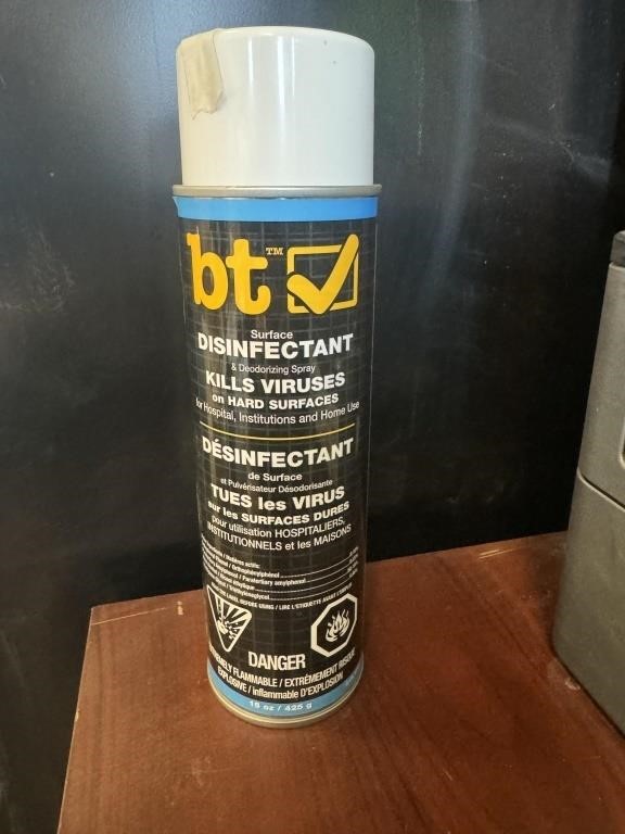 BT Disinfectant Spray 15 OZ