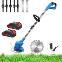 E9567  Geevorks Electric Weed Eater with 2 Batteri