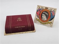 CORONATION 1953 CARD SET - KING & QUEEN BOOKLET