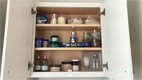 Personal care lotions, creams, soaps 
cabinet