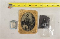 Miniature Antique Photograph Lot