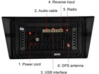 Used - Android Car GPS Stereo Radio CarPlay