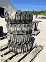 Skidsteer Tires On Rims