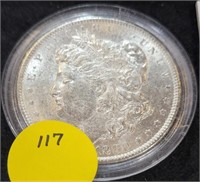 1880 UNC MORGAN SILVER DOLLAR