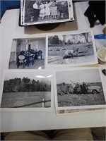 Group of 10 vintage black & white photos