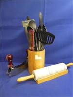 Lot Of Kitchen Utensils