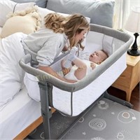 TCBunny 2-in-1 Baby Bassinet/Bedside Sleeper