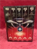UNOPENED Vintage Star Trek Movies 1-5  VHS Set