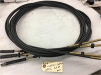 New OMC control cables, 20 ft, qty4