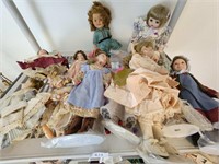 Doll Lot: Madame Alexander, Porcelain & More