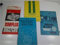 SURVIVAL AND BOMB SHELTER PAMPHLETS, 1961-62