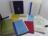 MILITARY BOOKLETS AND PAPERS, 1954-84