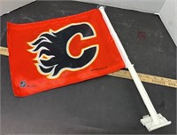 Calgary Flames Window Flag