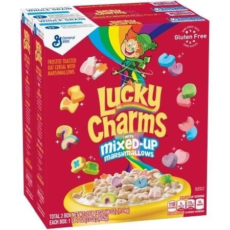 Lucky Charms Gluten Free Kids Breakfast Cereal wit