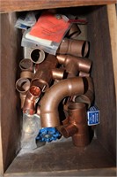 DRAWER OF COPPER FITTINGS