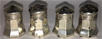 4 Sterling Silver Shakers