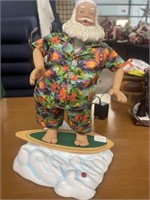 Animated Beach Santa