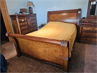 Gorgeous Aspenhome sleigh bed w/ ...