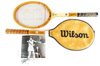 Billy Jean King Photo / Racket Cover / Racket