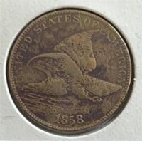 1858 Flying Eagle Cent