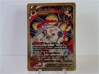 Pokemon Card Rare Gold Foil Orbeetle Vmax