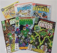 Six DC Comics Hawkman & Green Lantern