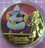 Dragon Ball Z Super 24K gold-plated coin