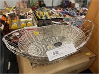 (2) Silverplate Serving Baskets