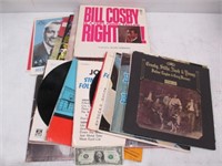 Lot of 33 RPM Vinyl Records - Beatles, Johnny Cash