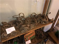 Large Lot of Steel Traps
