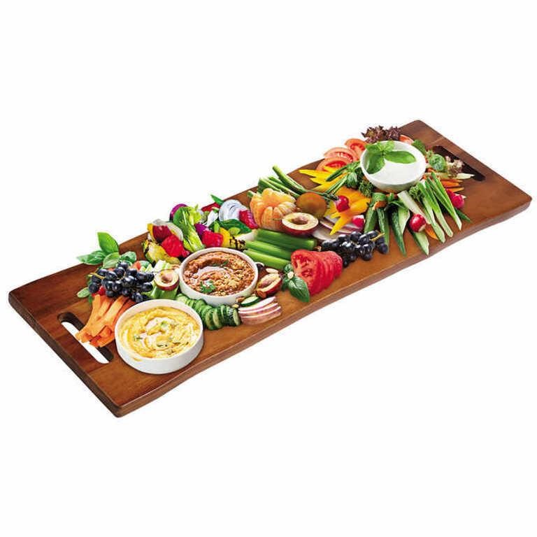 New BirdRock Home Grazing Board Acacia