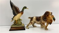 Birds in flight porcelain figurine (11’’) cocker