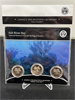Salt River Bay America the Beautiful 3 Coin Set