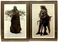 (2pc) James Bama Signed & Numbered Lithographs
