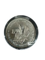AMERICA 1 TROY OUNCE FINE SILVER ROUND .999