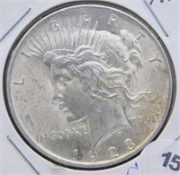 1923 Peace Silver Dollar CH BU.