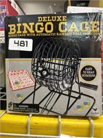 Deluxe Bingo Cage w Automatic Random Ball Selecter
