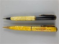 347/95 Lot of 2 Vintage Ink Pens - Hallmark Pen