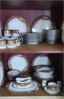 Noritake Royal Hunt china set approx 64 pieces