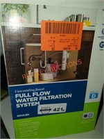 GE full flow water filtration system