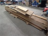 Pile Of Red Cedar Lumber - Various Lengths & Width