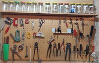 Tools incl. Clamps, Pliers, Channel Locks, etc.