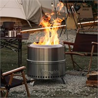 Smokeless Fire Pit for Outdoor Wood Burning