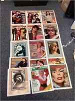 Rolling Stone double-sided posters --11x14