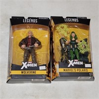 X-Men Action Figures Wolverine & Marvel's Polaris