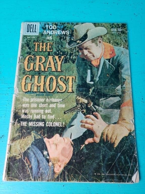 DELL COMIC SILVER AGE- THE GRAY GHOST