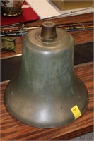 Bronze Train Bell w/ no clapper marked TN