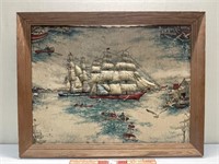 UNIQUE SHIPS AS SEA SCENE