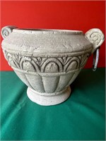 Stone Urn Decor Very Heavy 8 1/2"