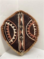 Kenya Masai Shield made of hide & fur